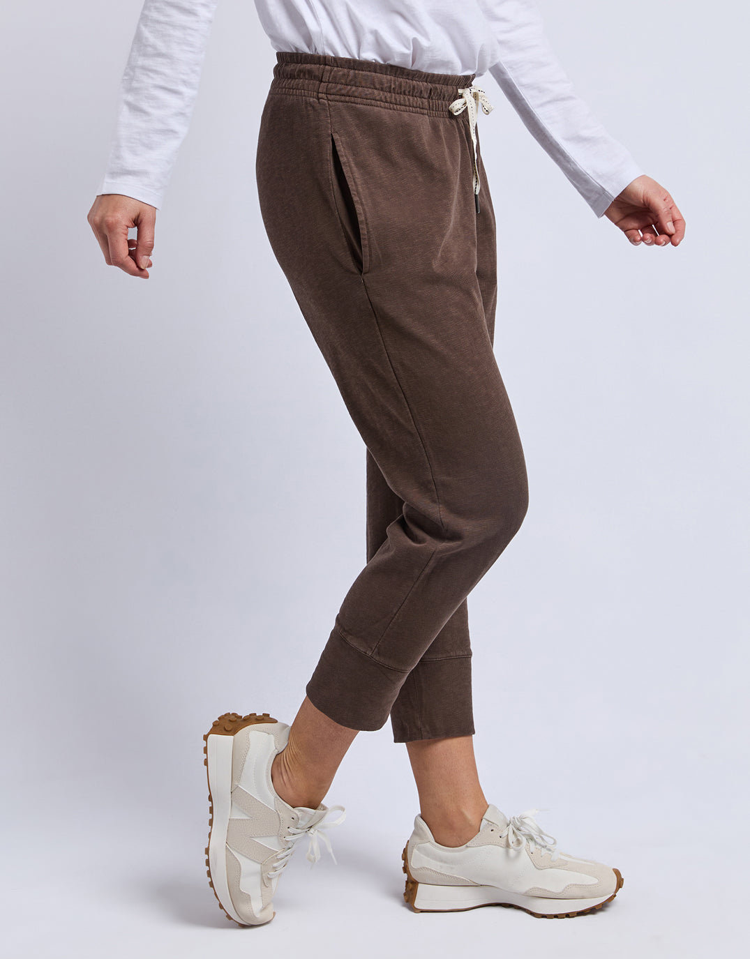 Elm 3/4 Brunch Pant (Coffee)