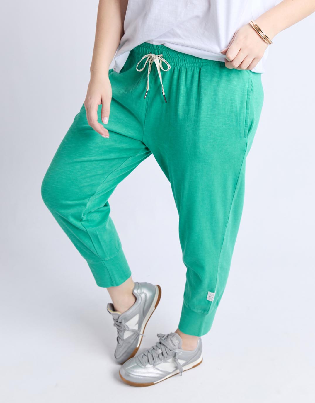 Elm 3/4 Brunch Pant (Gumdrop Green)