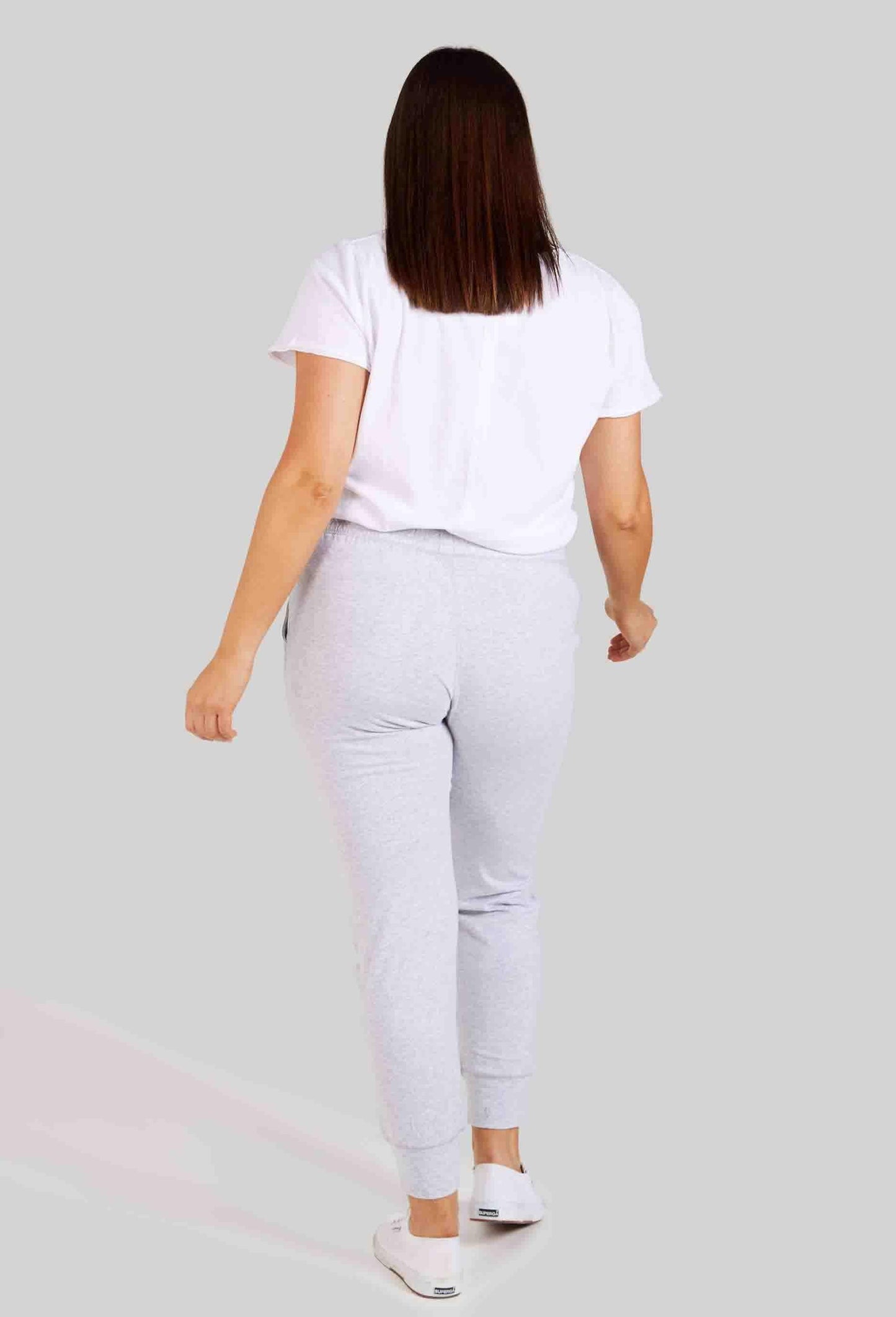 Elm 3/4 Brunch Pants (Grey Marle)