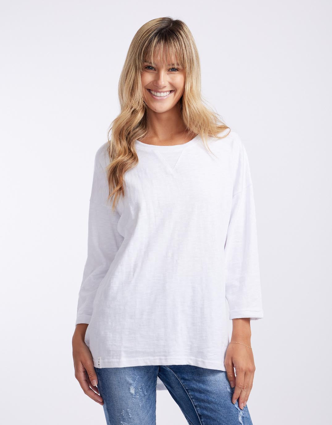 Elm Annie Lightweight Top (White)