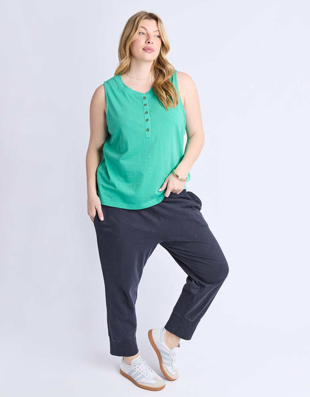 Elm Elysian Tank (Gumdrop Green)
