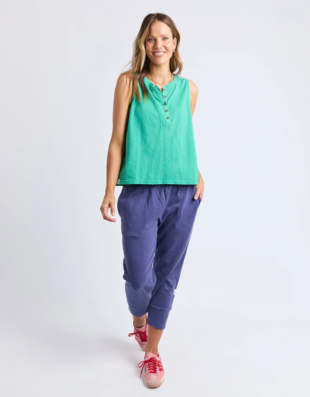 Elm Elysian Tank (Gumdrop Green)