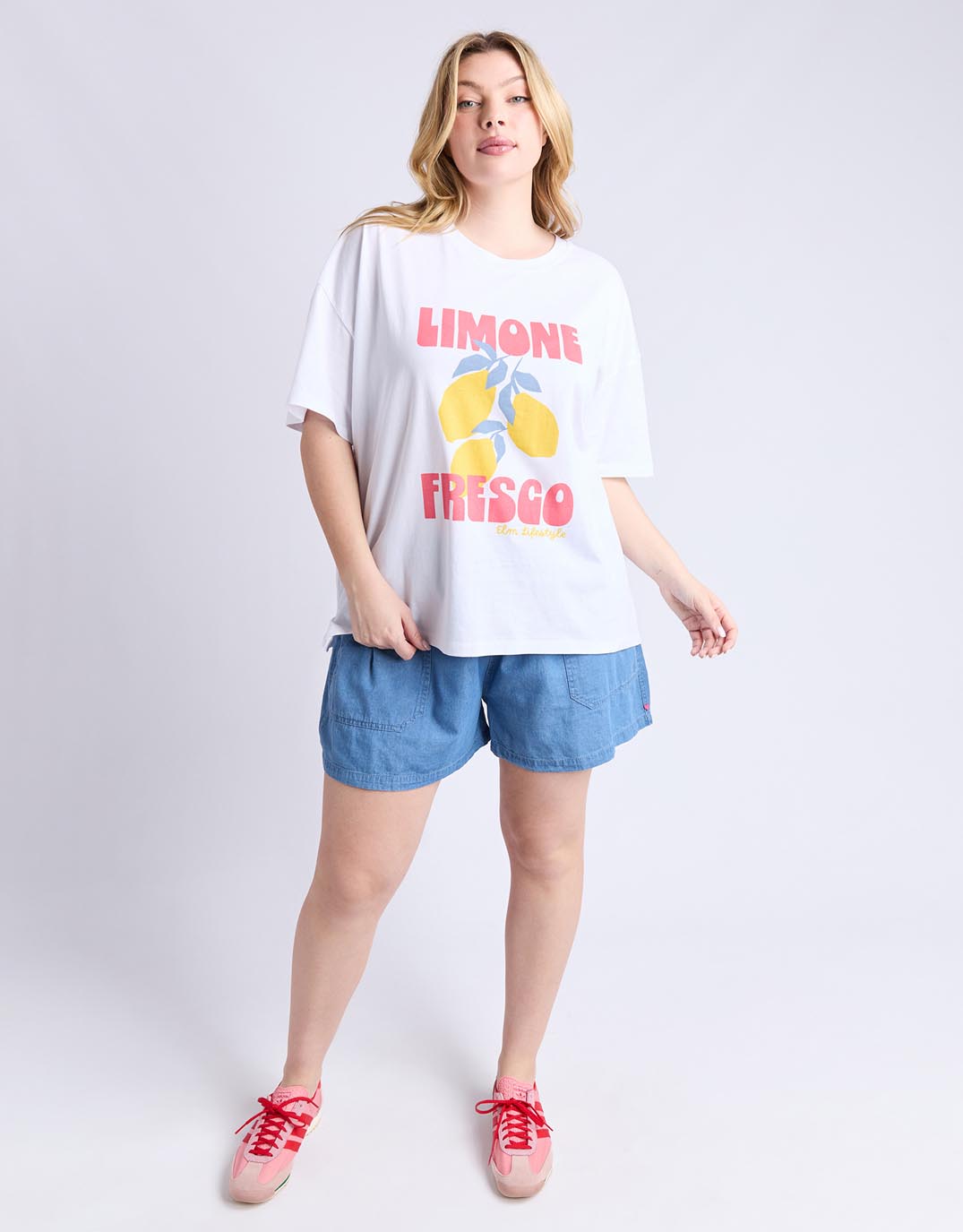 Elm Limone Fresco Tee (White)