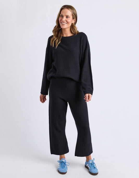 Elm Marley Knit Pant (Black)