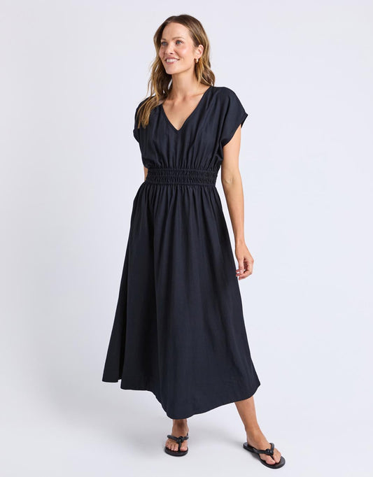 Image of Dresses. Productname: Misty Dress - in Navy colour by brand - Elm