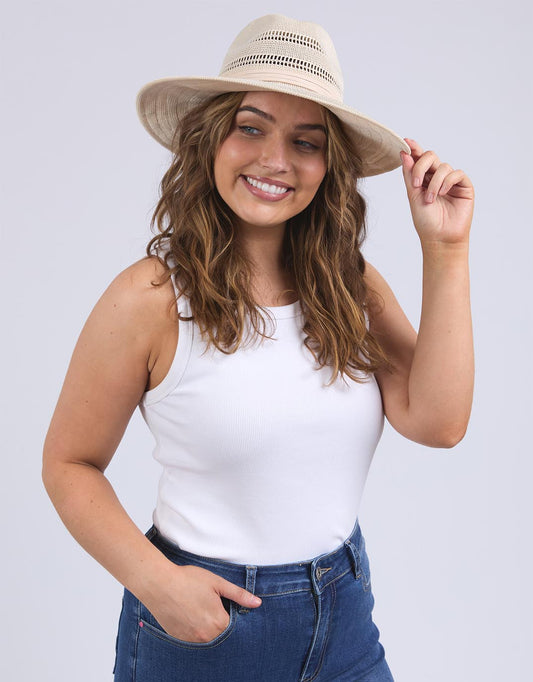 Image of Accessories. Productname: Tropic Hat - in Birch colour by brand - Elm