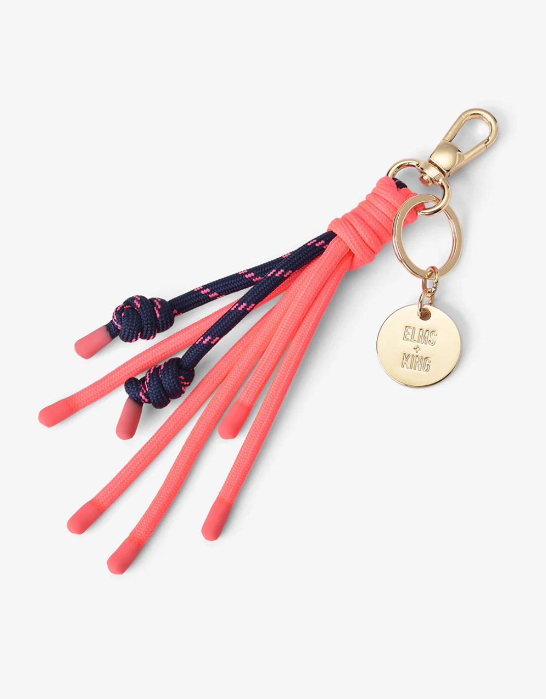 Elms + King Bag Charm (Navy)