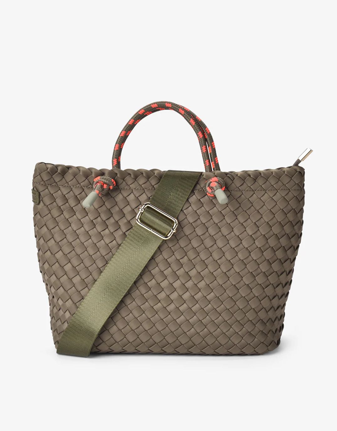 Elms + King Michigan Tote (Khaki Neo Plait)