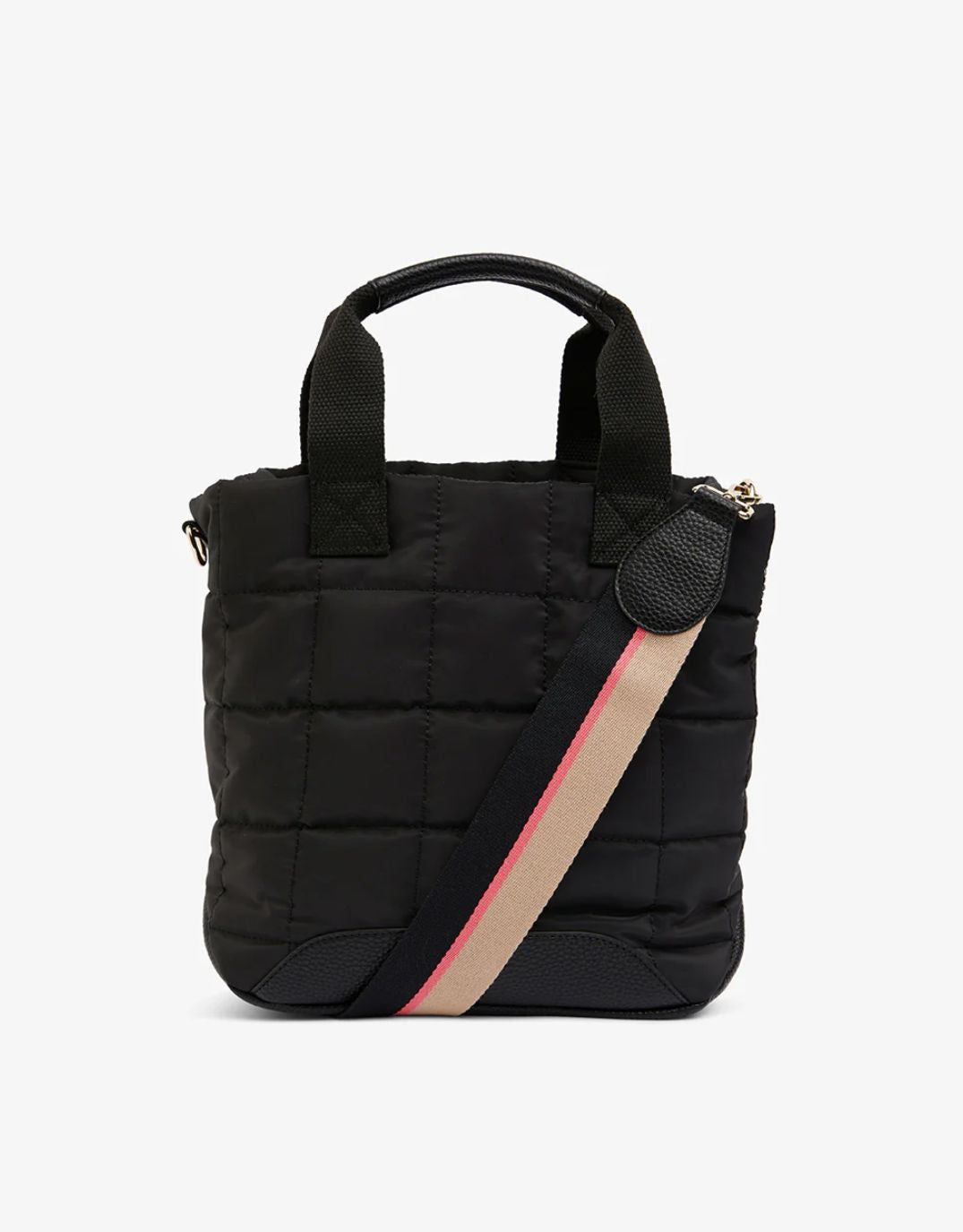 Image of Accessories. Productname: Mini Santa Monica Bag - in Black colour by brand - Elms + King