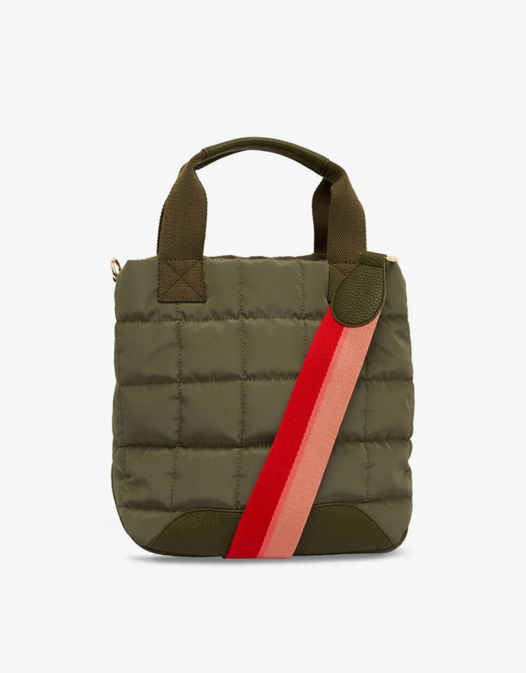 Image of Accessories. Productname: Mini Santa Monica Bag - in Khaki colour by brand - Elms + King