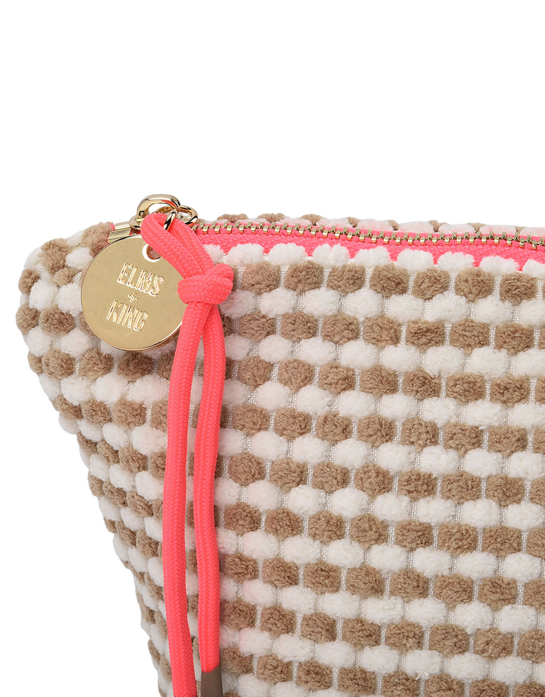 Elms + King Small Napili Case (Latte/White)