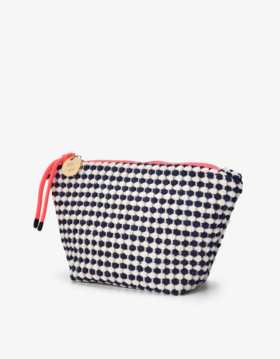 Elms + King Small Napili Case (Navy/White)