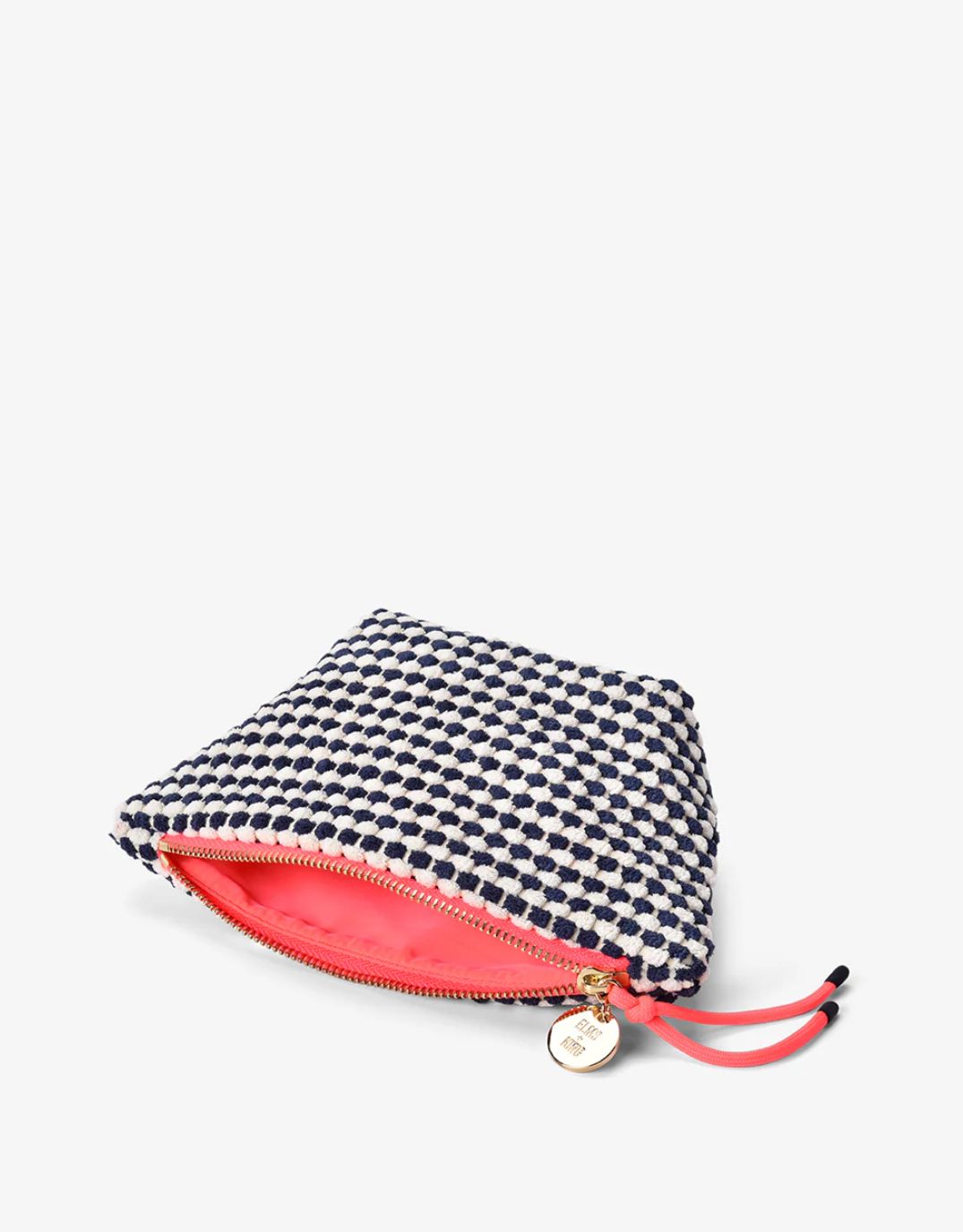 Elms + King Small Napili Case (Navy/White)