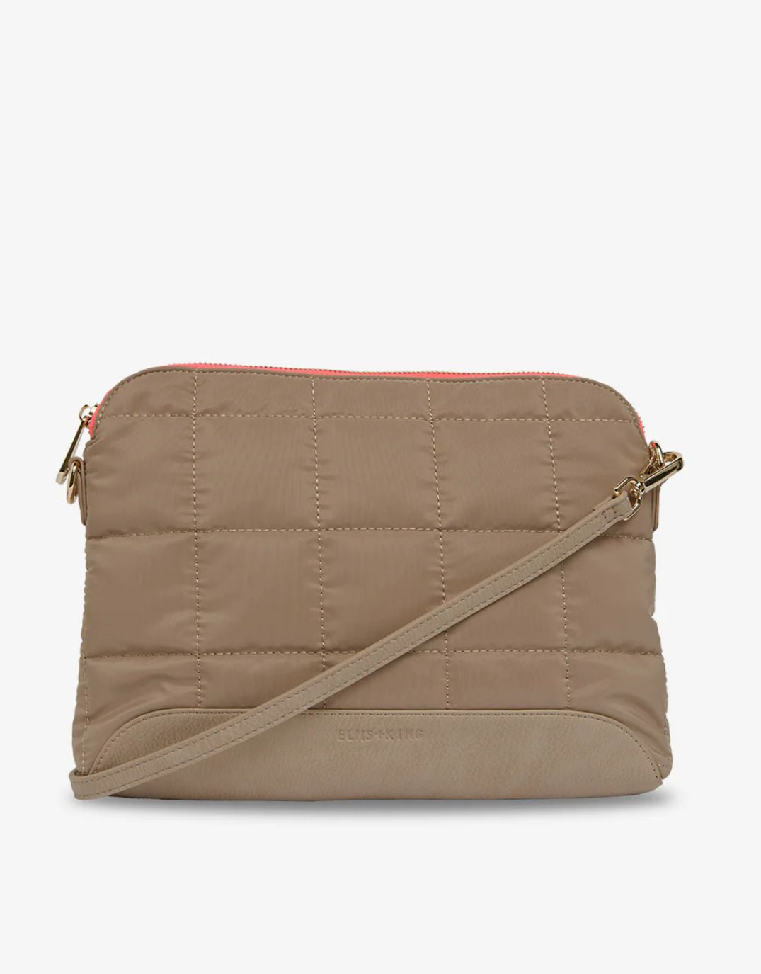 Elms + King Soho Crossbody Bag (Taupe)
