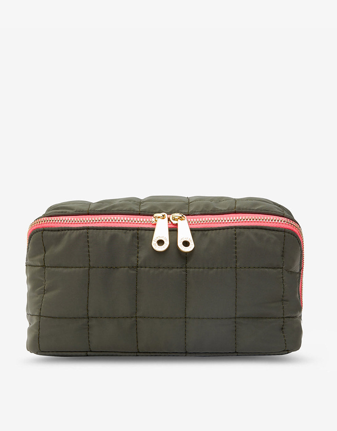 Image of Accessories. Productname: Washbag - in Khaki colour by brand - Elms + King
