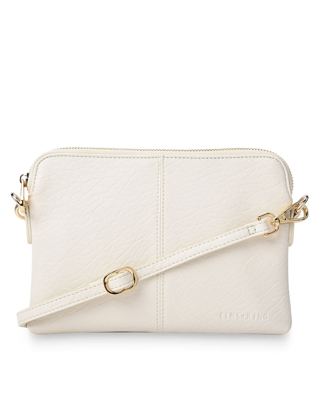 Image of Accessories. Productname: Bowery Wallet - in Chalk colour by brand - Elms + King