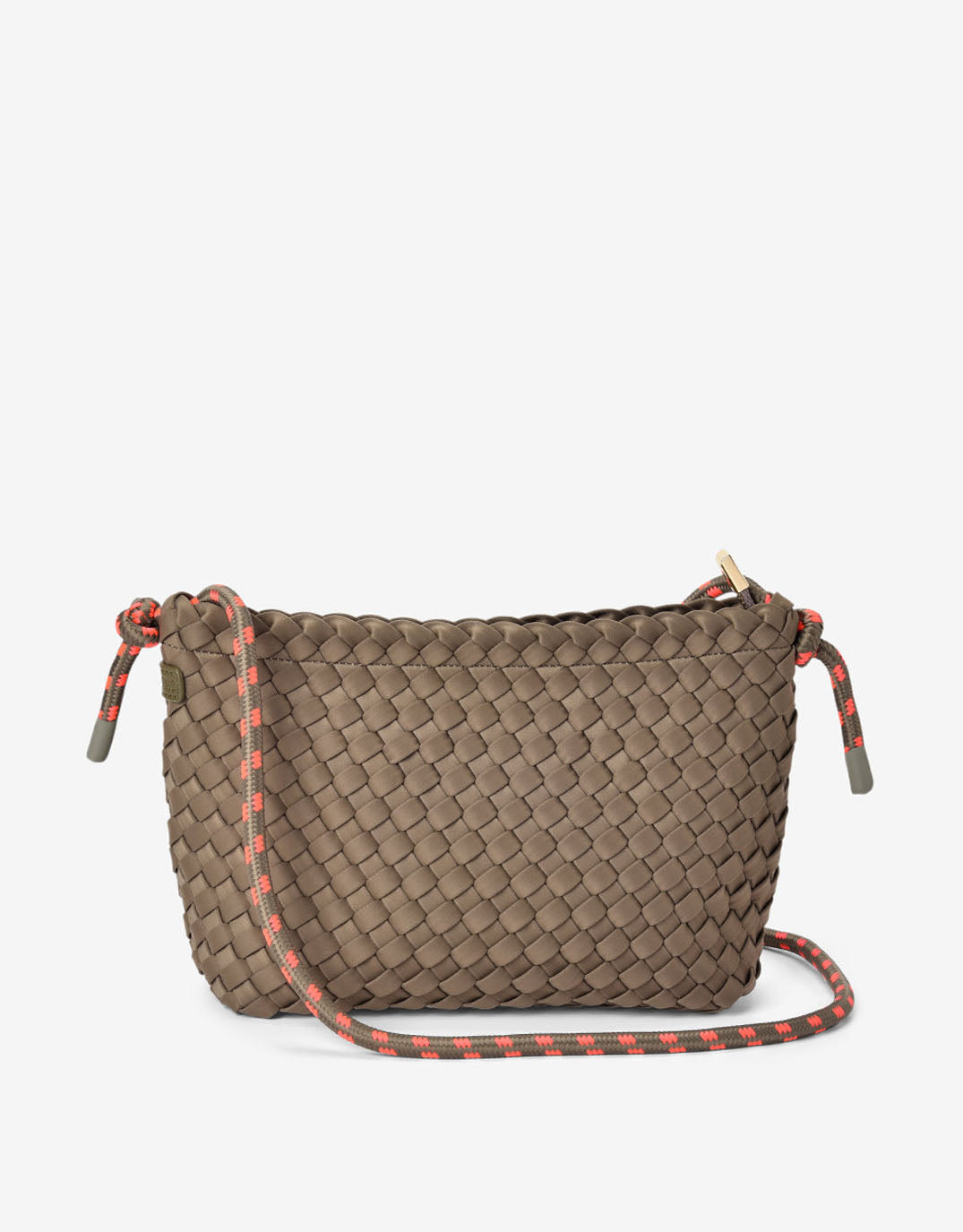 Image of Accessories. Productname: Panama Cross Body Bag - in Khaki colour by brand - Elms + King