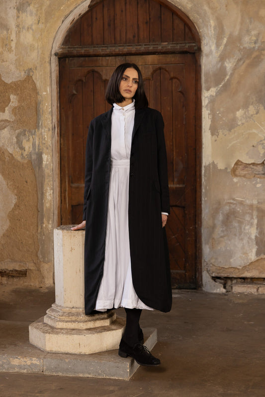 Arc Coat - Wool & Cotton