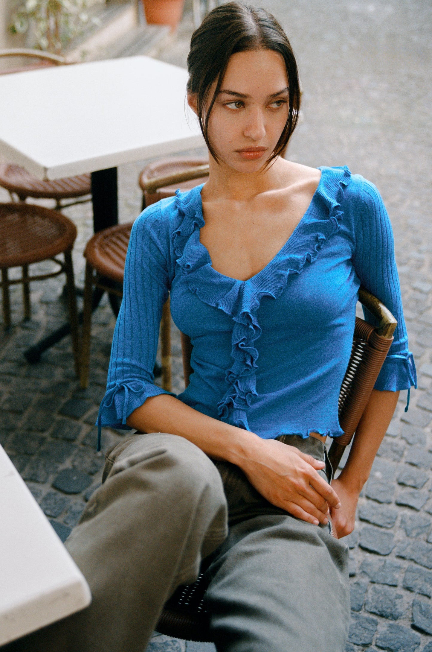 Emily Top (Blue)