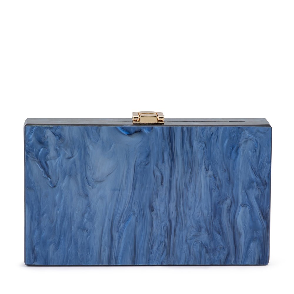 Olga Berg ERIKA Acrylic Wave Bag (Black)