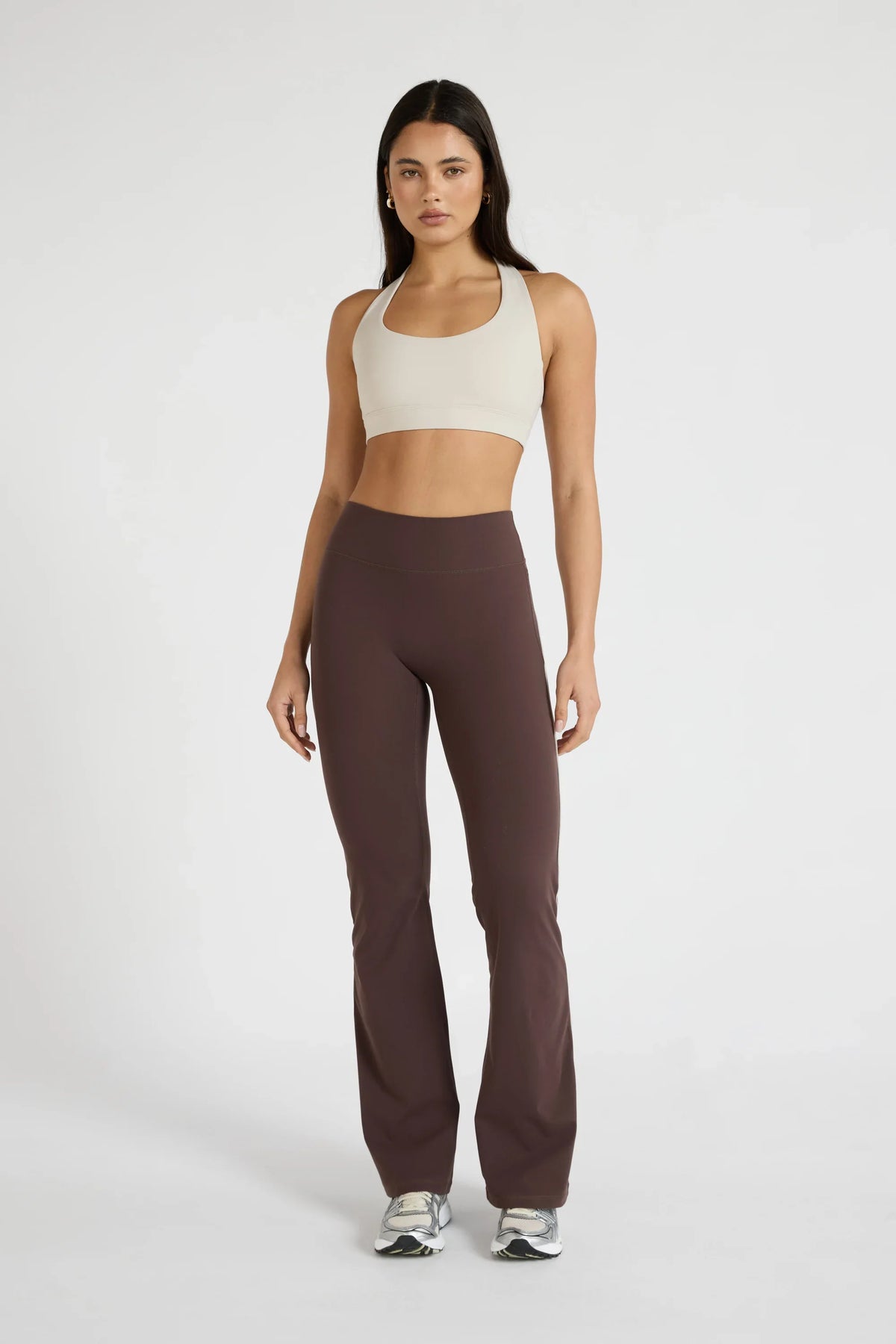 ALLFENIX CloudCore Halter Sports Bra (Stone)