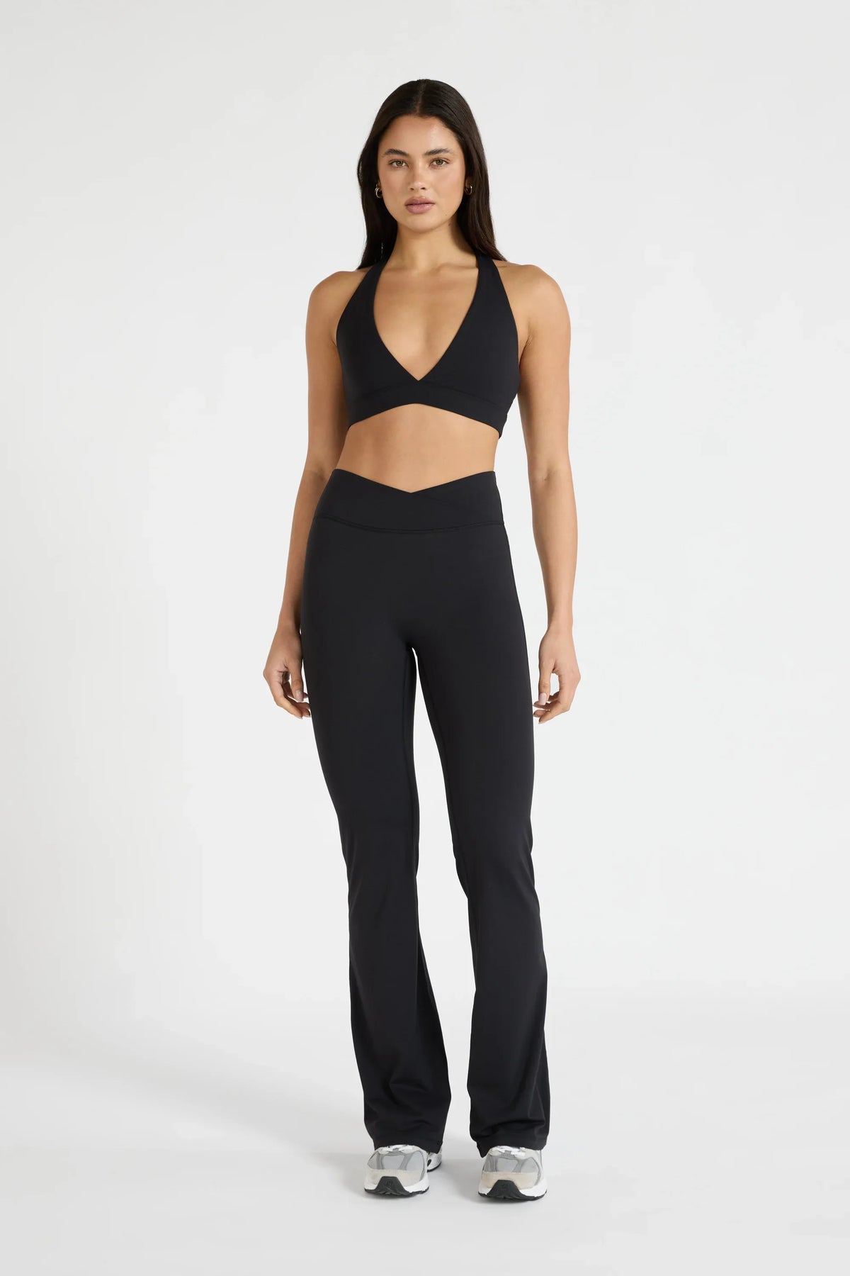 ALLFENIX CloudCore V-Waist Flared Legging (Red)