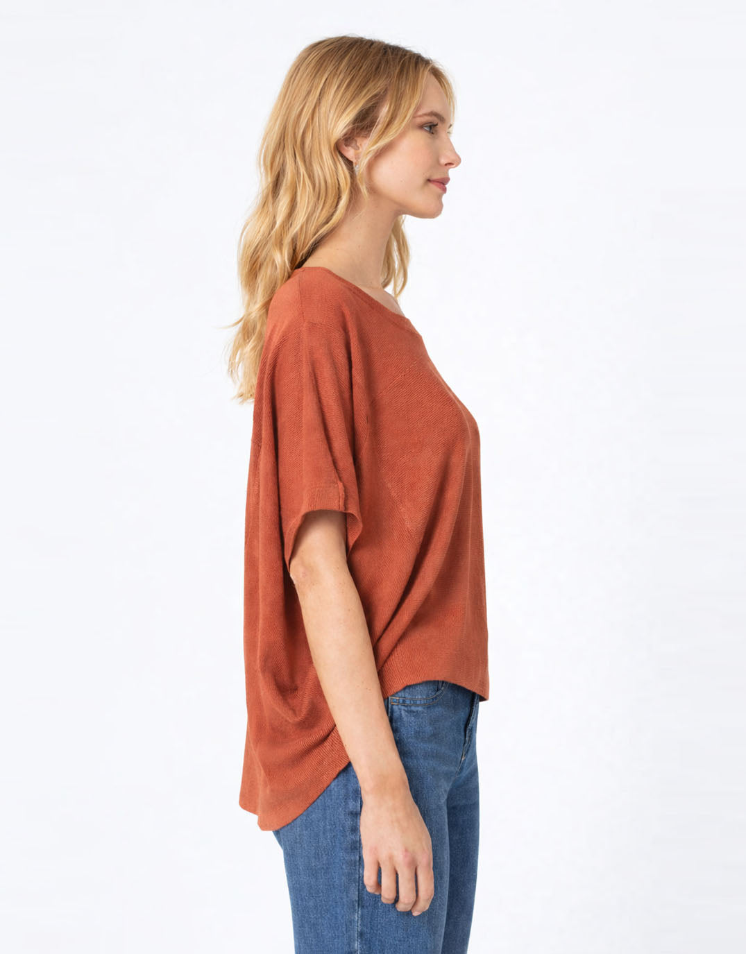 Fate and Becker Esther Knit Top (Cinnamon)