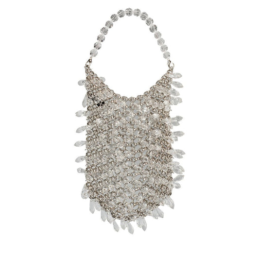 Olga Berg FLORENCE Chainmail Bag (Silver)