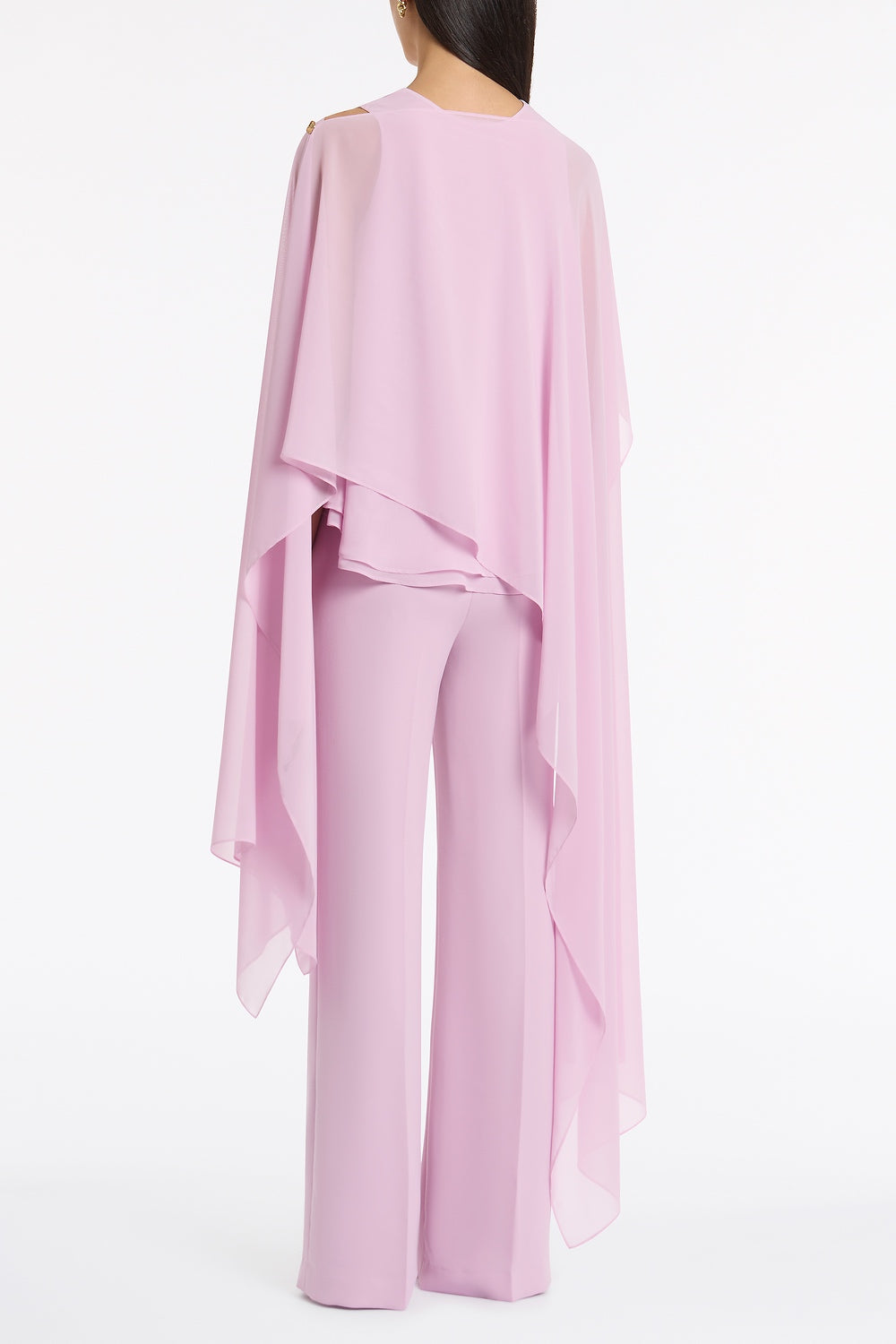 Carla Zampatti Floss Georgette Cascata Wrap (Pink)