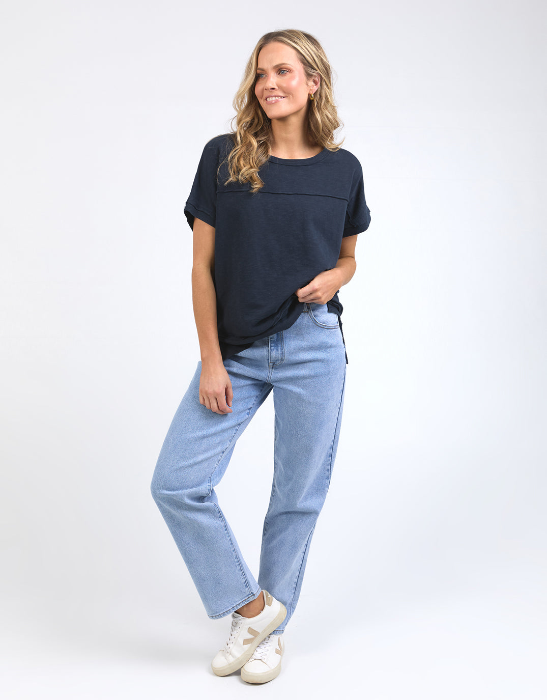 Foxwood Allison Tee (Dark Sapphire)