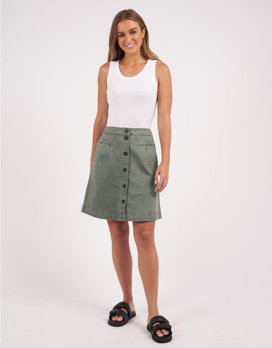 Amanda Skirt - (Khaki)