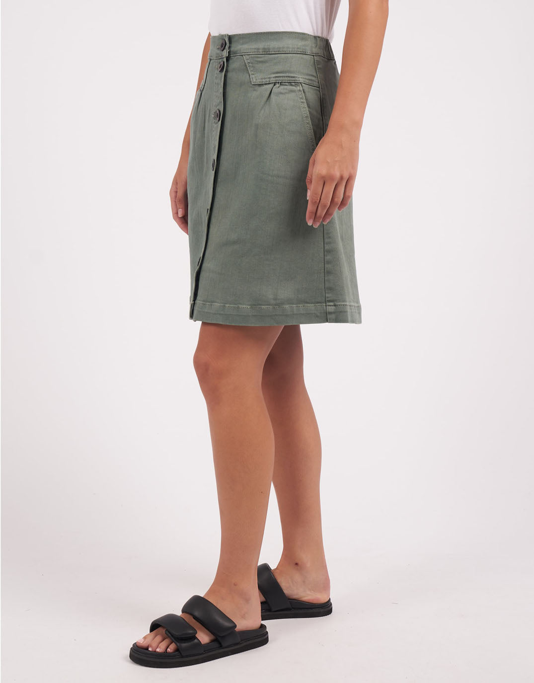 Amanda Skirt - (Khaki)