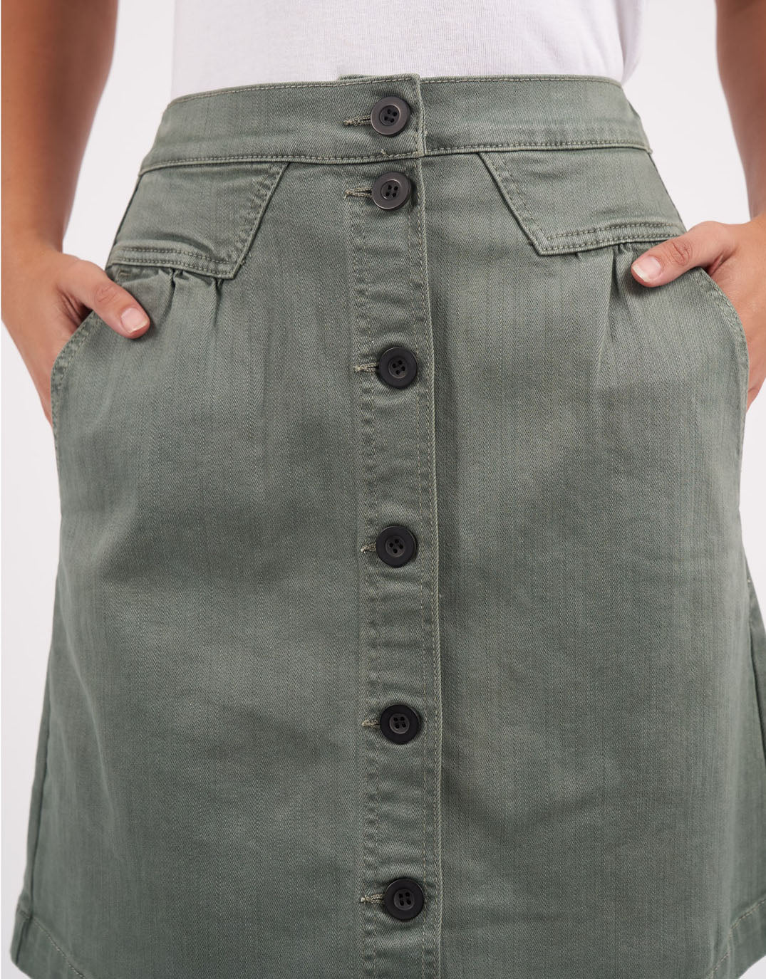 Amanda Skirt - (Khaki)