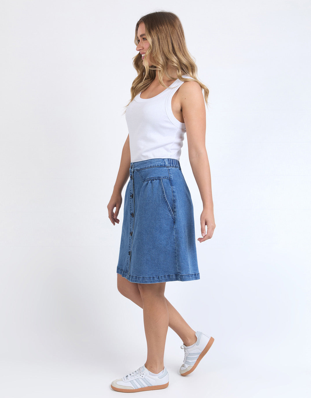 Foxwood Amanda Skirt (Light Blue)