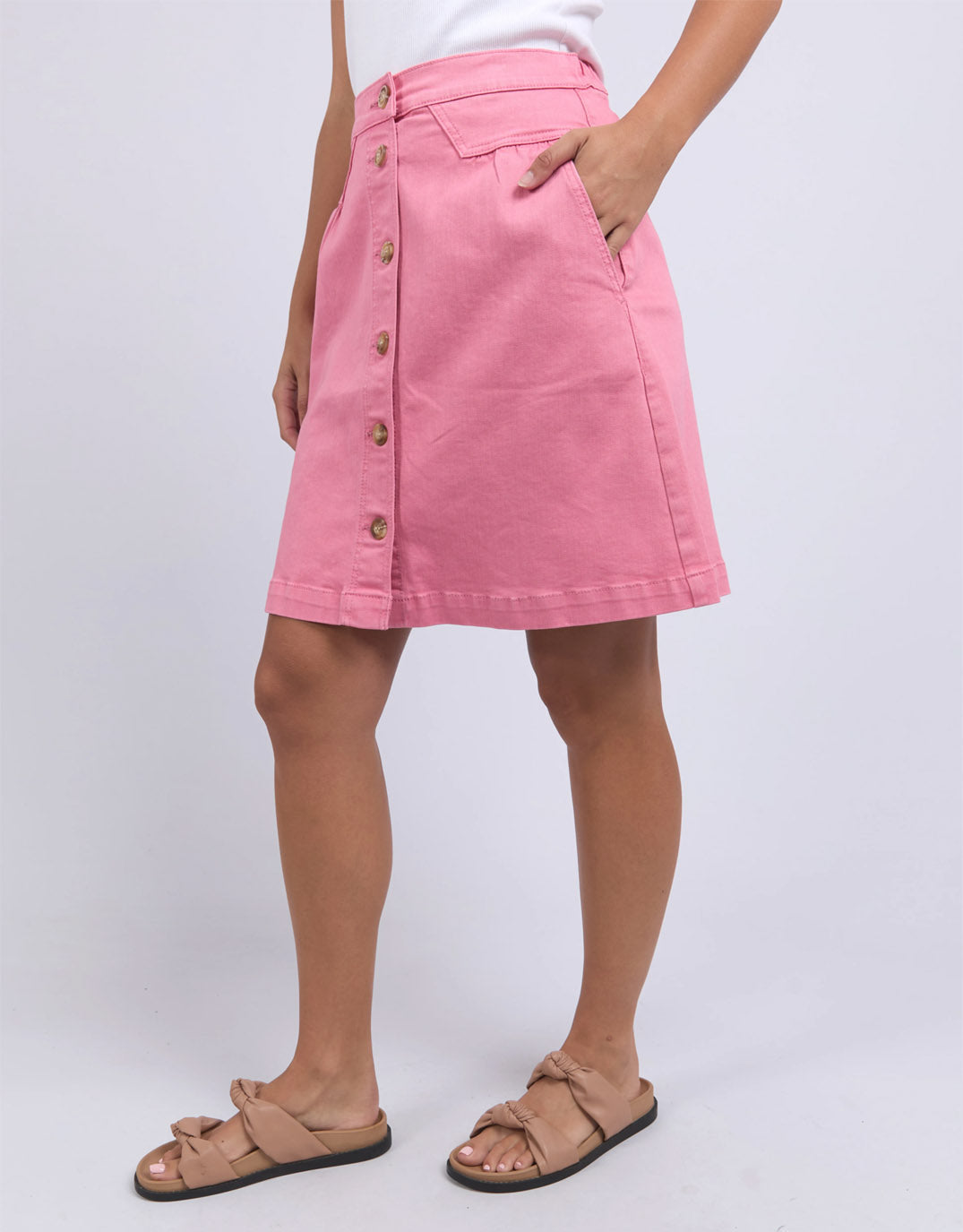 Amanda Skirt - (Musk Pink)