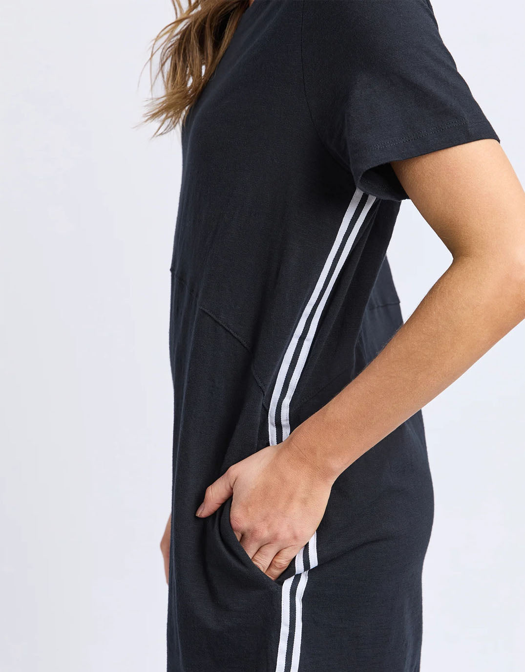 Bay Tape Dress - (Black)