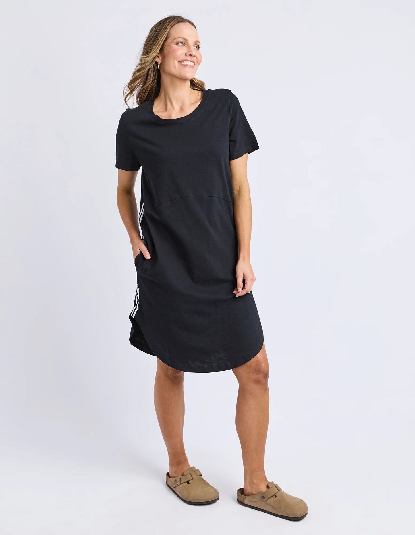 Bay Tape Dress - (Black)