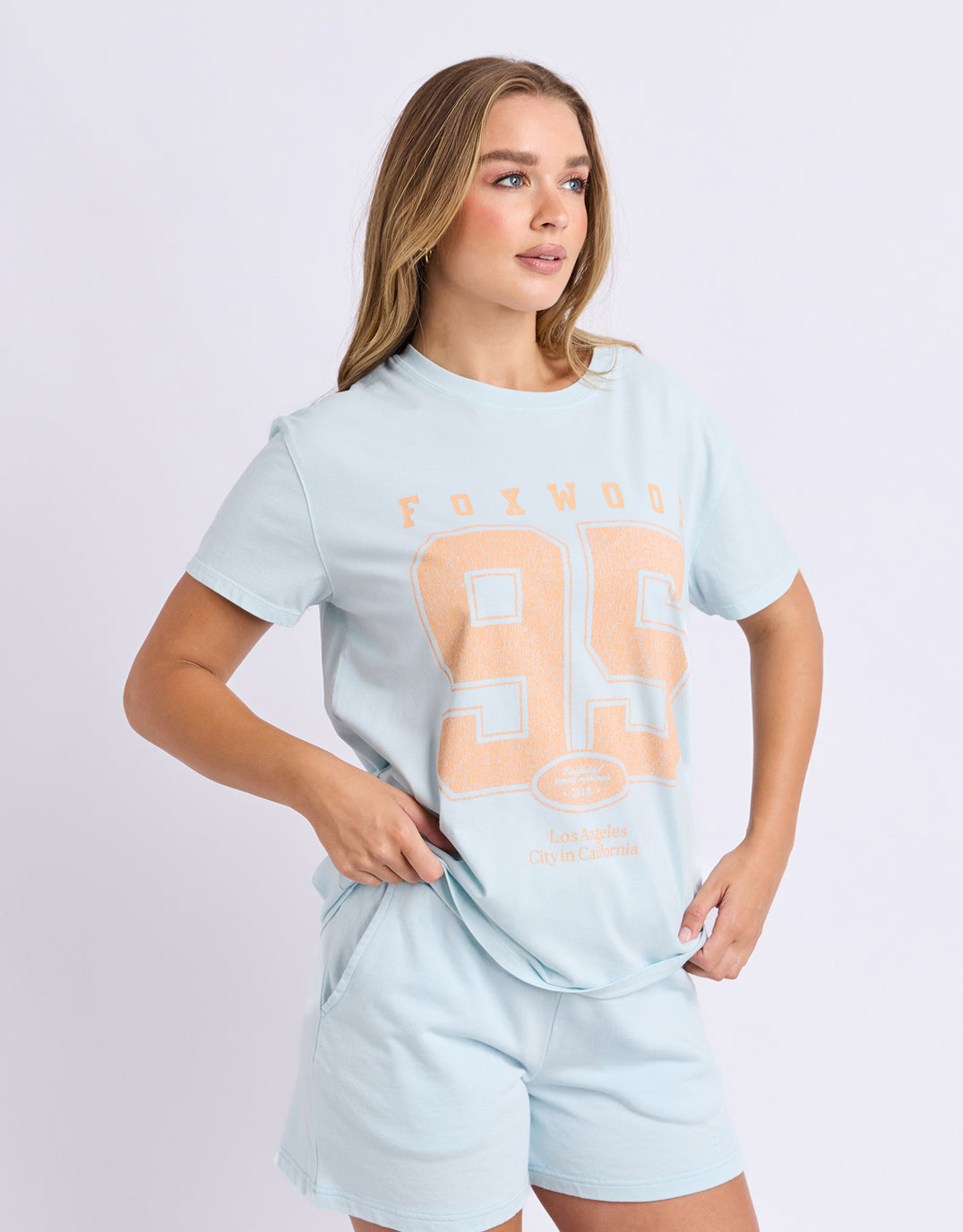 Foxwood City Life Tee (Powder Blue)