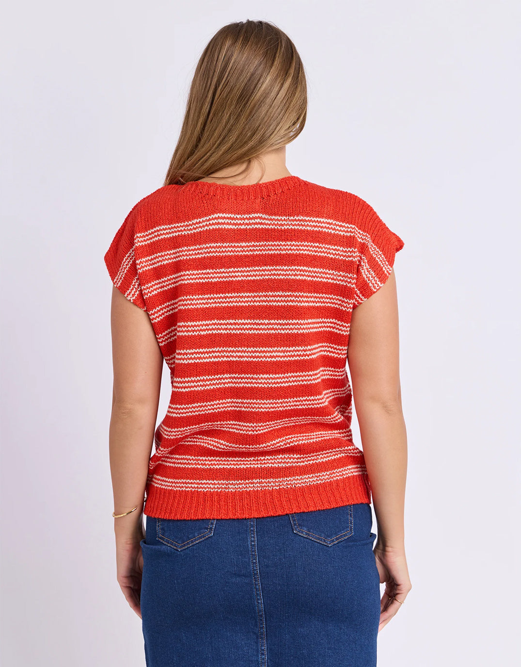 Foxwood Cleo Knit Top (Red)