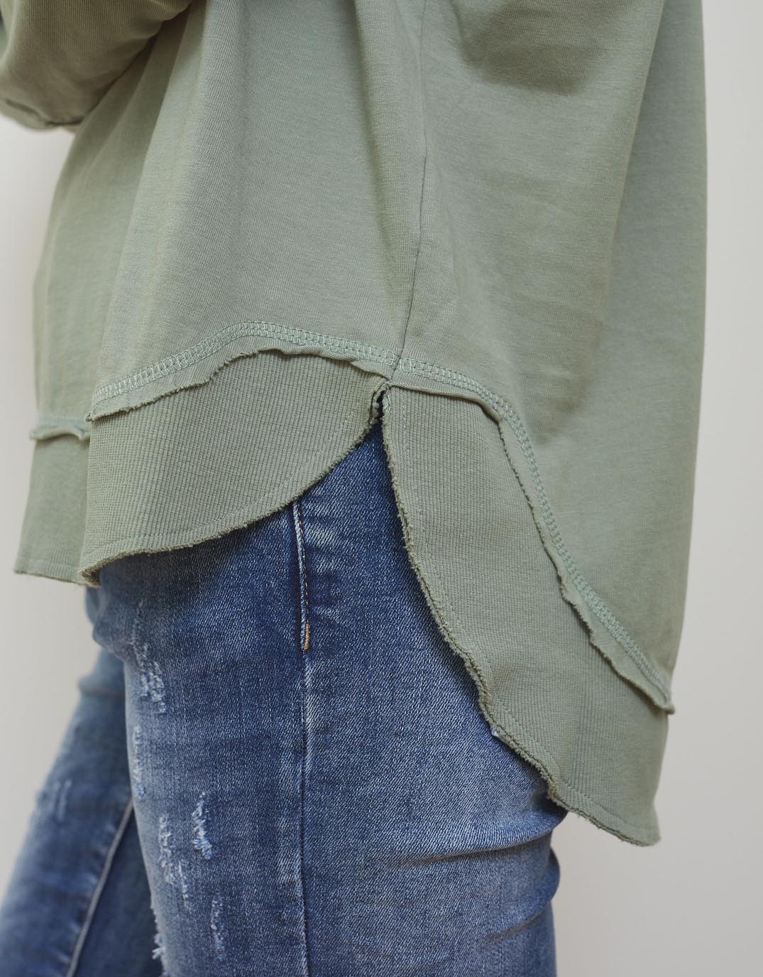 Farrah Long Sleeve - (Sage)