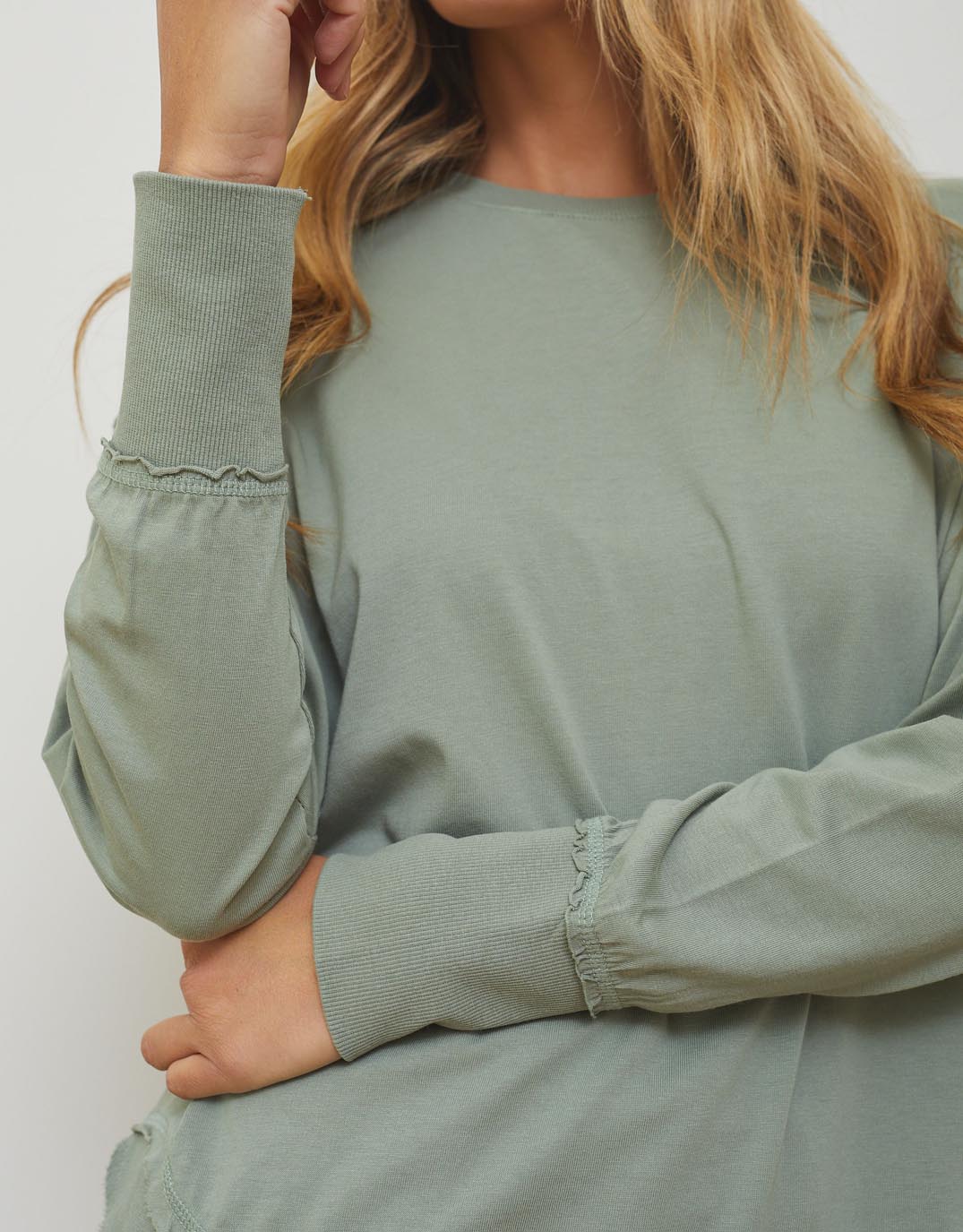 Farrah Long Sleeve - (Sage)
