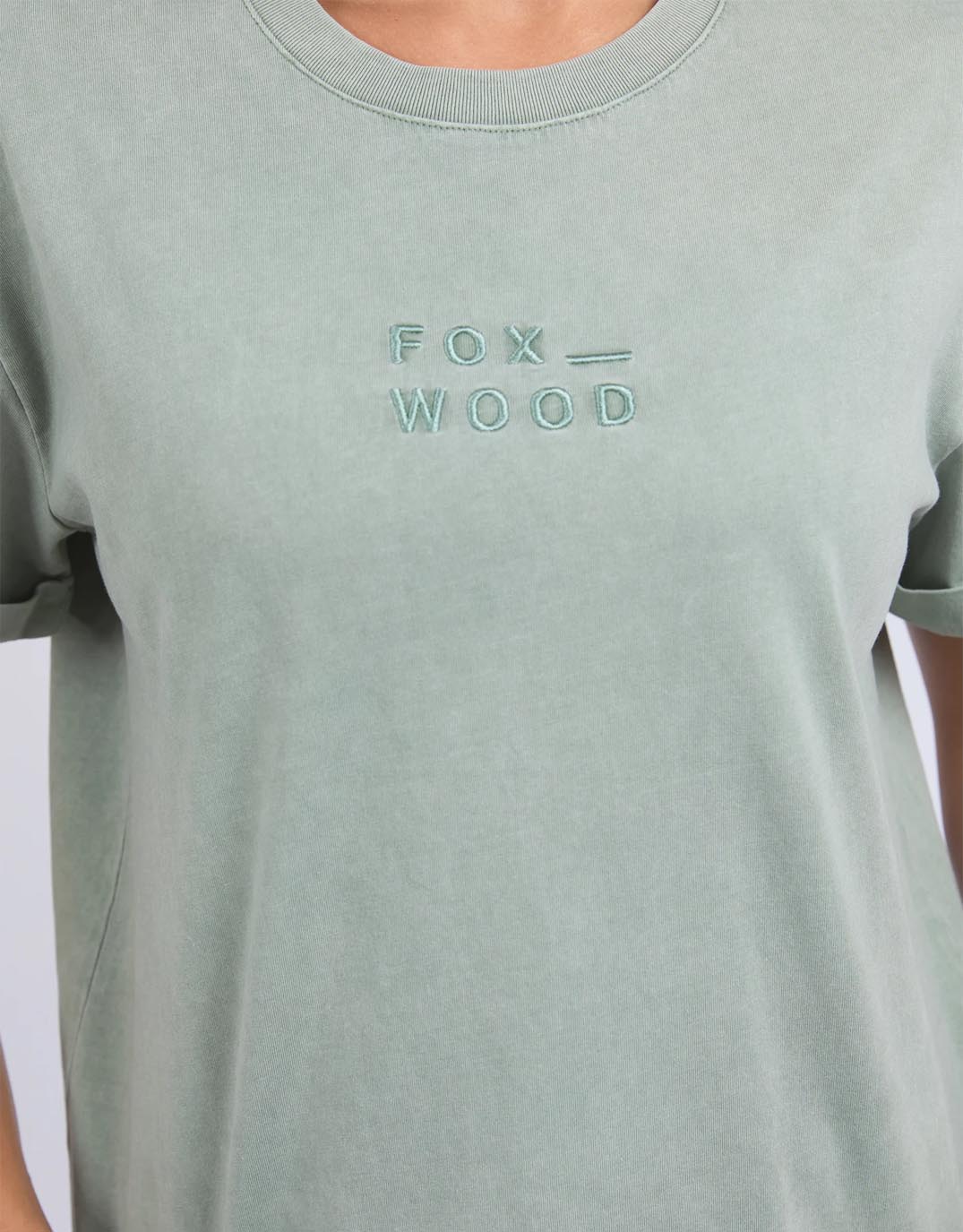 Foxwood Huntleigh Oversized Tee (Iceberg Green)