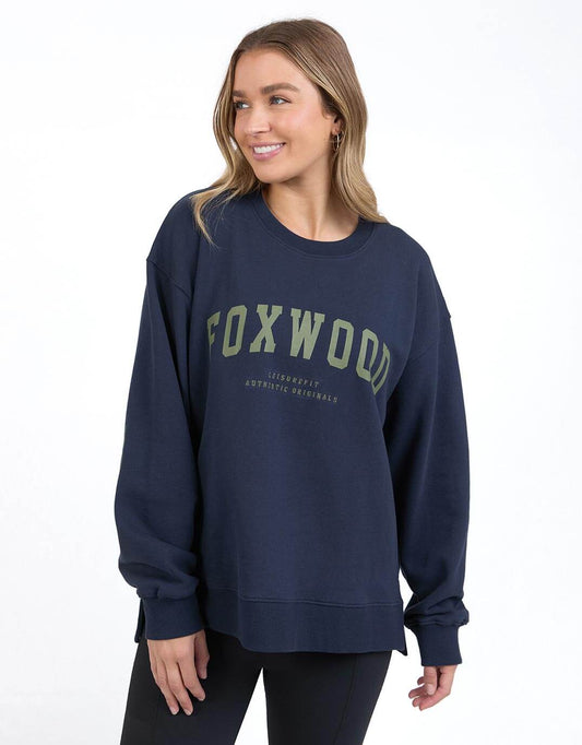 Image of Others. Productname: Interval Crew - in Navy colour by brand - Foxwood