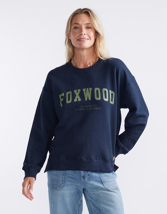 Image of Others. Productname: Interval Crew - in Navy colour by brand - Foxwood