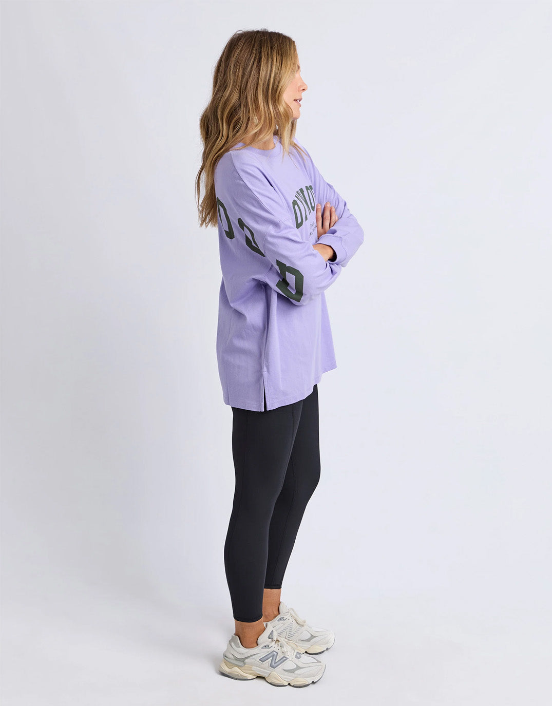Foxwood Interval Long Sleeve (Lavender / Khaki)