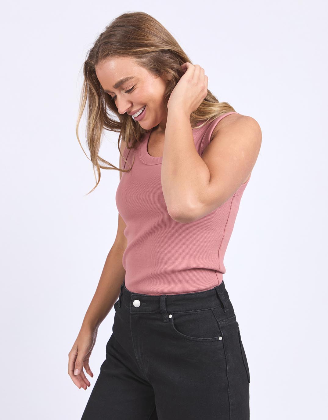 Foxwood Iris Tank (Ash Rose)