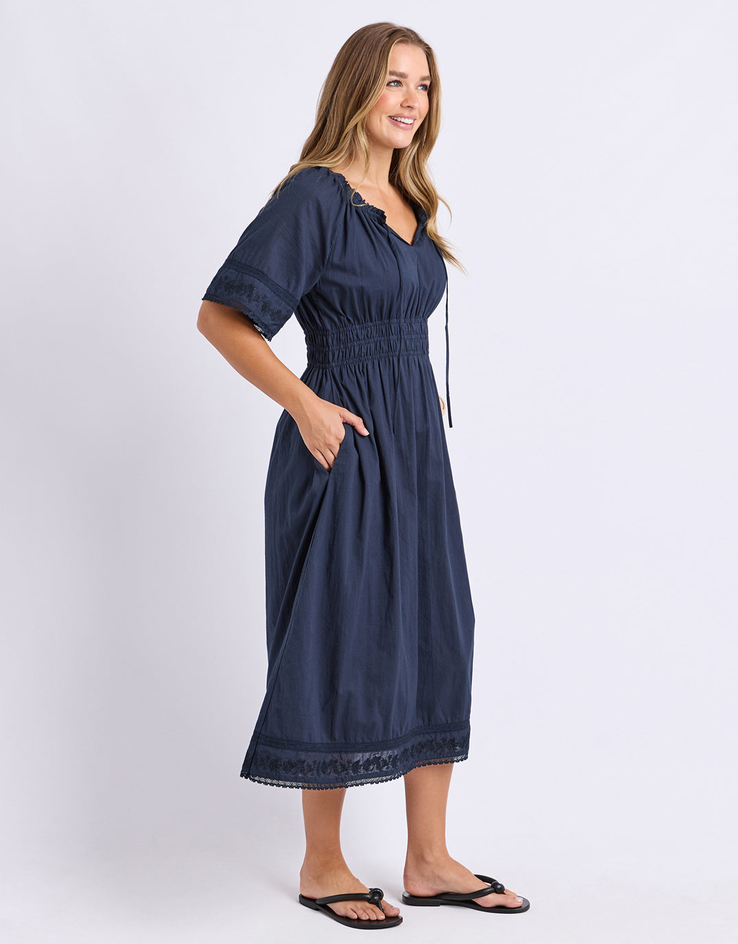 Foxwood Juna Dress (Navy)