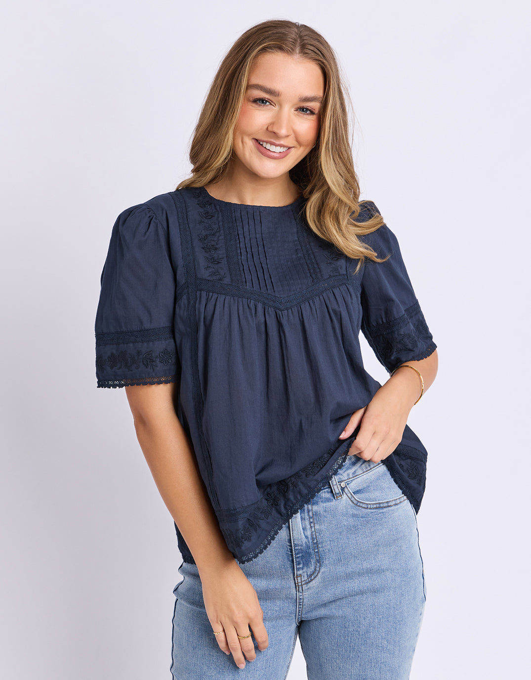 Foxwood Juna Top (Navy)