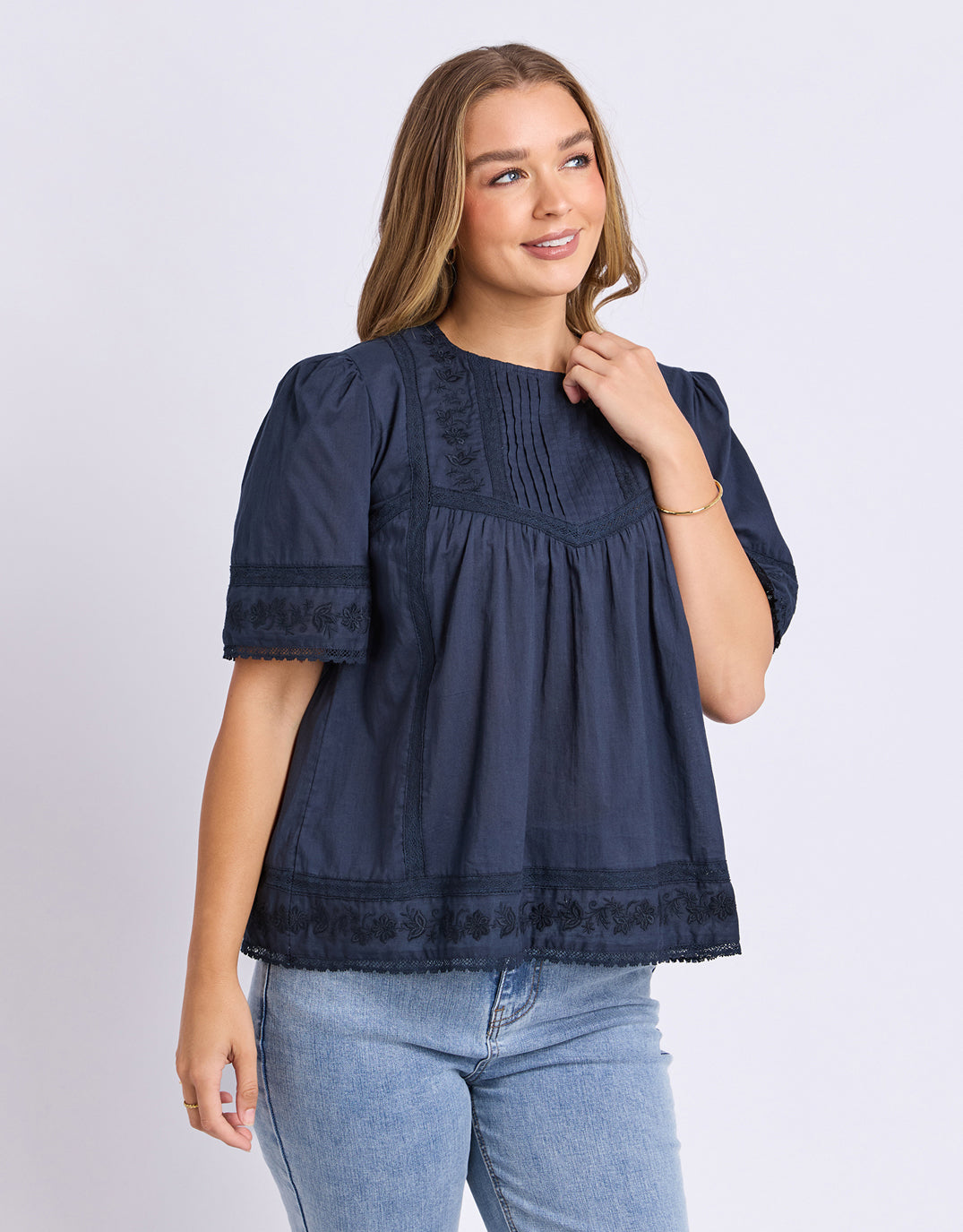 Foxwood Juna Top (Navy)