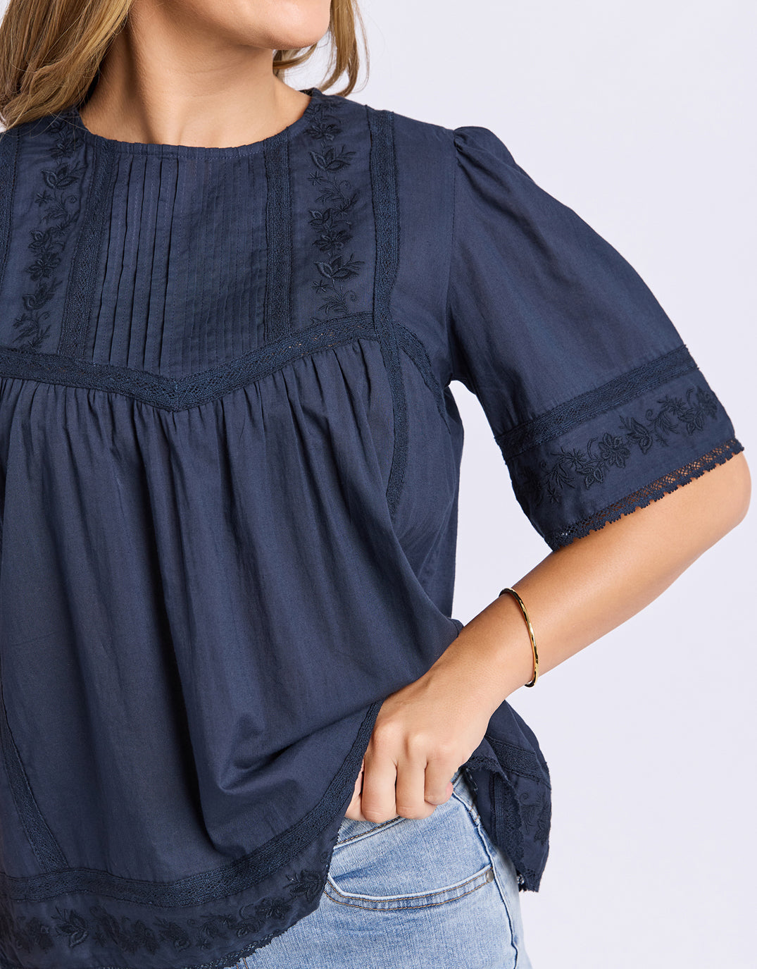 Foxwood Juna Top (Navy)